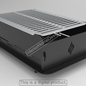 File Dxf per braciere, braciere portatile, braciere fai da te, file Dxf per barbecue al plasma, braciere per griglia, Dxf per CNC, braciere pieghevole, file tagliato al laser