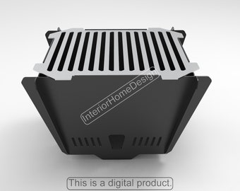 Fire Pit Dxf Files,Fire Pit Portable,Diy Fire Pit, BBQ Dxf files for plasma, Grill Fire Pit, Dxf For Cnc ,Foldable Fire Pit, Laser Cut File