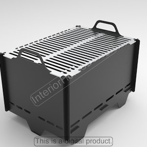 Fire Pit Dxf Files,Fire Pit Portable,Diy Fire Pit, BBQ Dxf archivos para plasma, Grill Fire Pit, Dxf For Cnc, Foldable Fire Pit, Laser Cut File