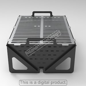 Fire Pit Dxf Files, Fire Pit Portable, Dxf Files for Plasma, BBQ Files, Portable Fire Pit, Dxf For Cnc, Campfire, Foldable Fire Pit.