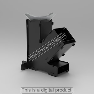 Rocket Stove Dxf File,Feuer Grube Tragbar,Dxf Dateien, Faltbarer Ofen, Laser Cut Datei, Camping Datei,Feuerstelle Dxf Datei, Laser Cut Datei, Camping Datei