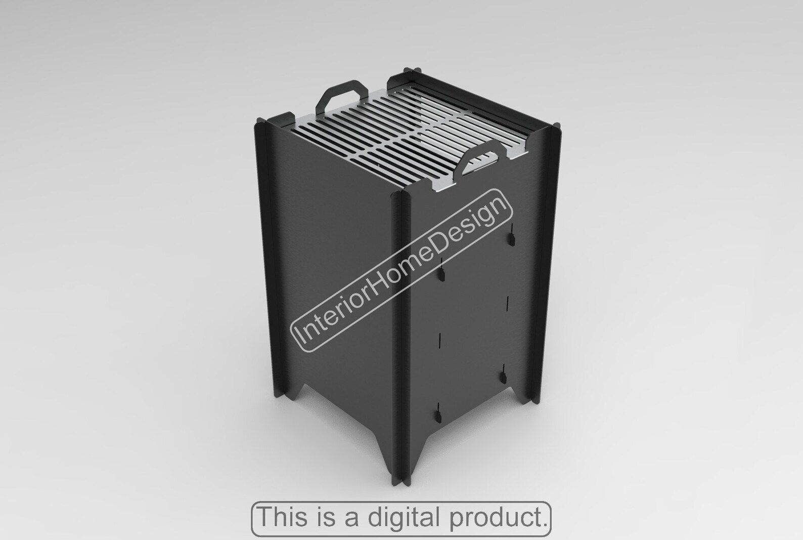 Smoke Fire Pit Dxf dxf Files for Plasmamangal BBQ Barbecue Etsy