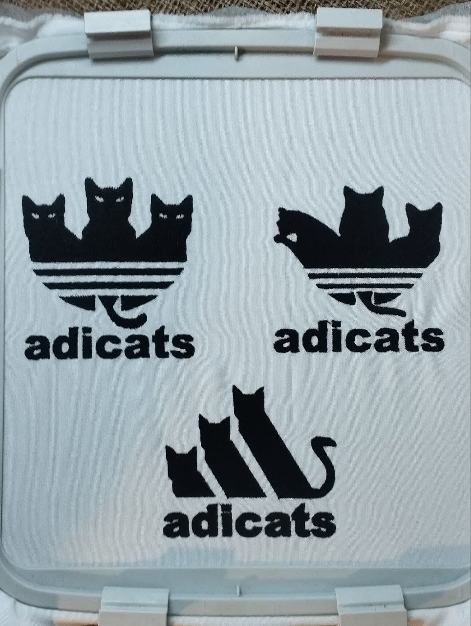 Funny Cat Embroidery Design Adicats Funny Cat Cute Cat Lover