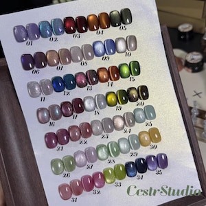 Chisel Sample Board Tips, Solid Collection, #02 Chisel Sample Board Tips, Solid Collection, #02
