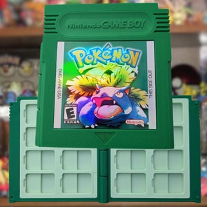 Venusaur Switch Game Case: 3D Printed 16-Game Cartridge Storage