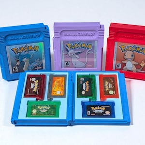 Personalisierte Pokemon GBA Tasche - Platz für bis zu 6 Spiele