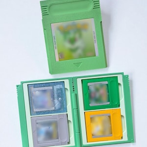 Anpassat GBC-fodral - GBC-kassettfodral - Rymmer 4 spel