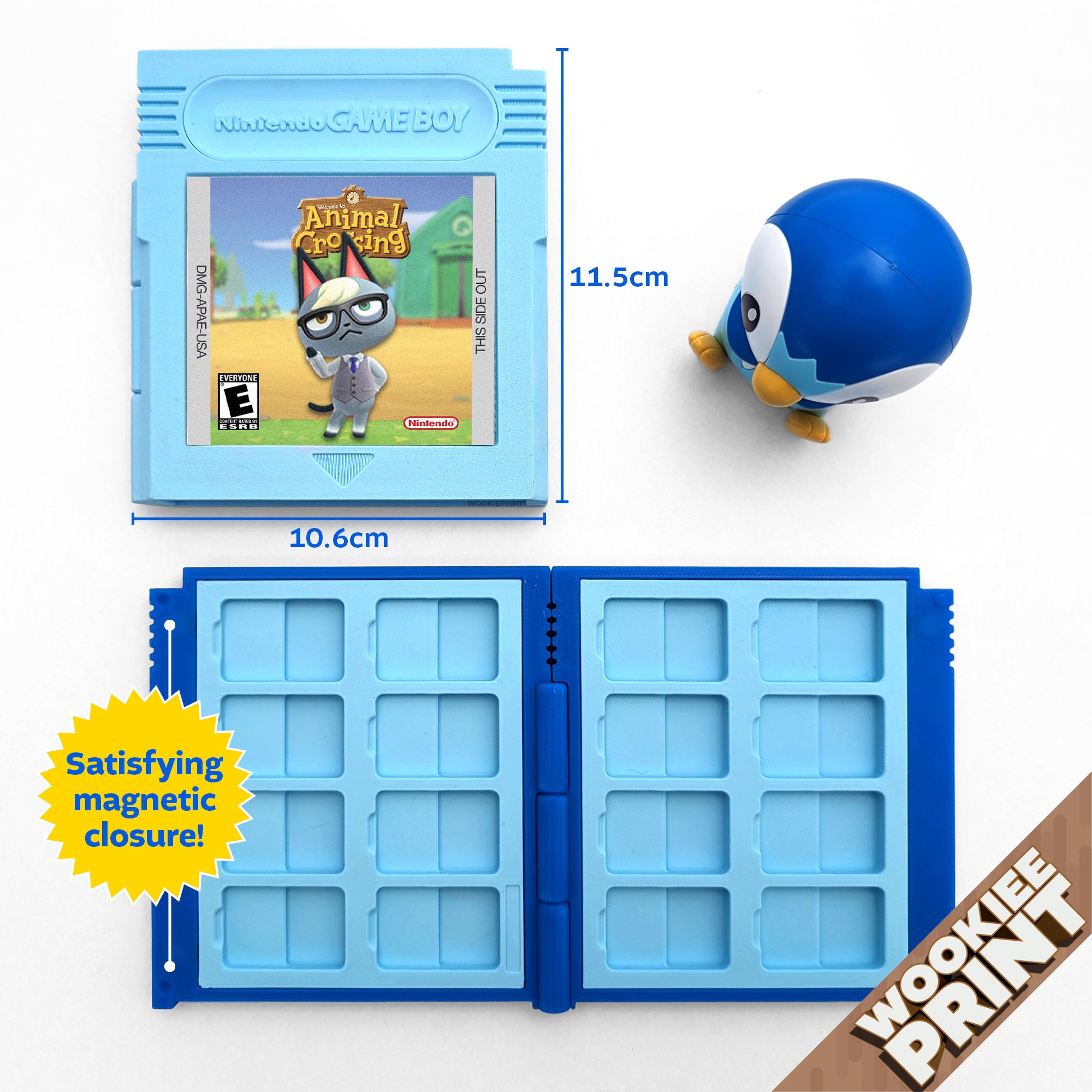 Custom Switch Game Case Animal Crossing Nintendo Custom Cartridge Case ...