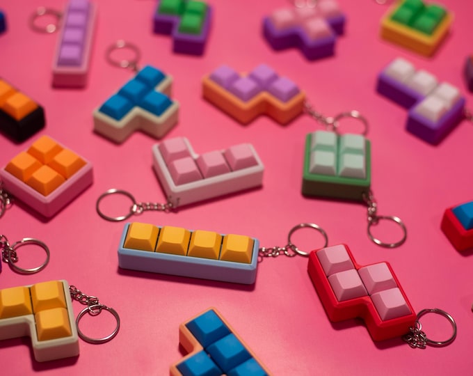 Tetris Mechanical Keyboard Switch Fidget Toy | 3D Printed