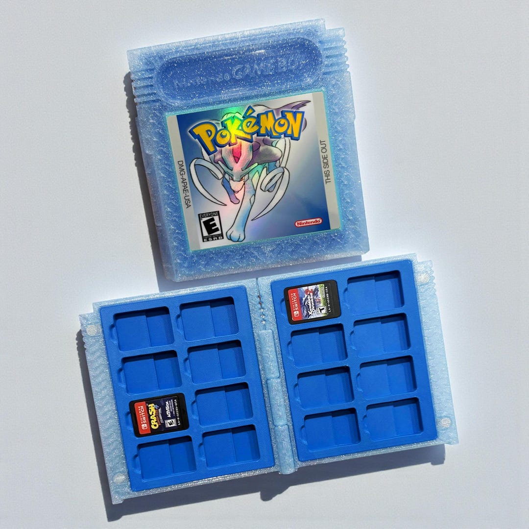 Custom Pokemon Switch/switch 2 Game Case Crystal - Suicune Nintendo ...