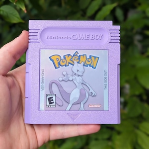 Custom Pkmn Switch Game Case Mewtwo - Mewtwo Switch cartridge display Case Storage
