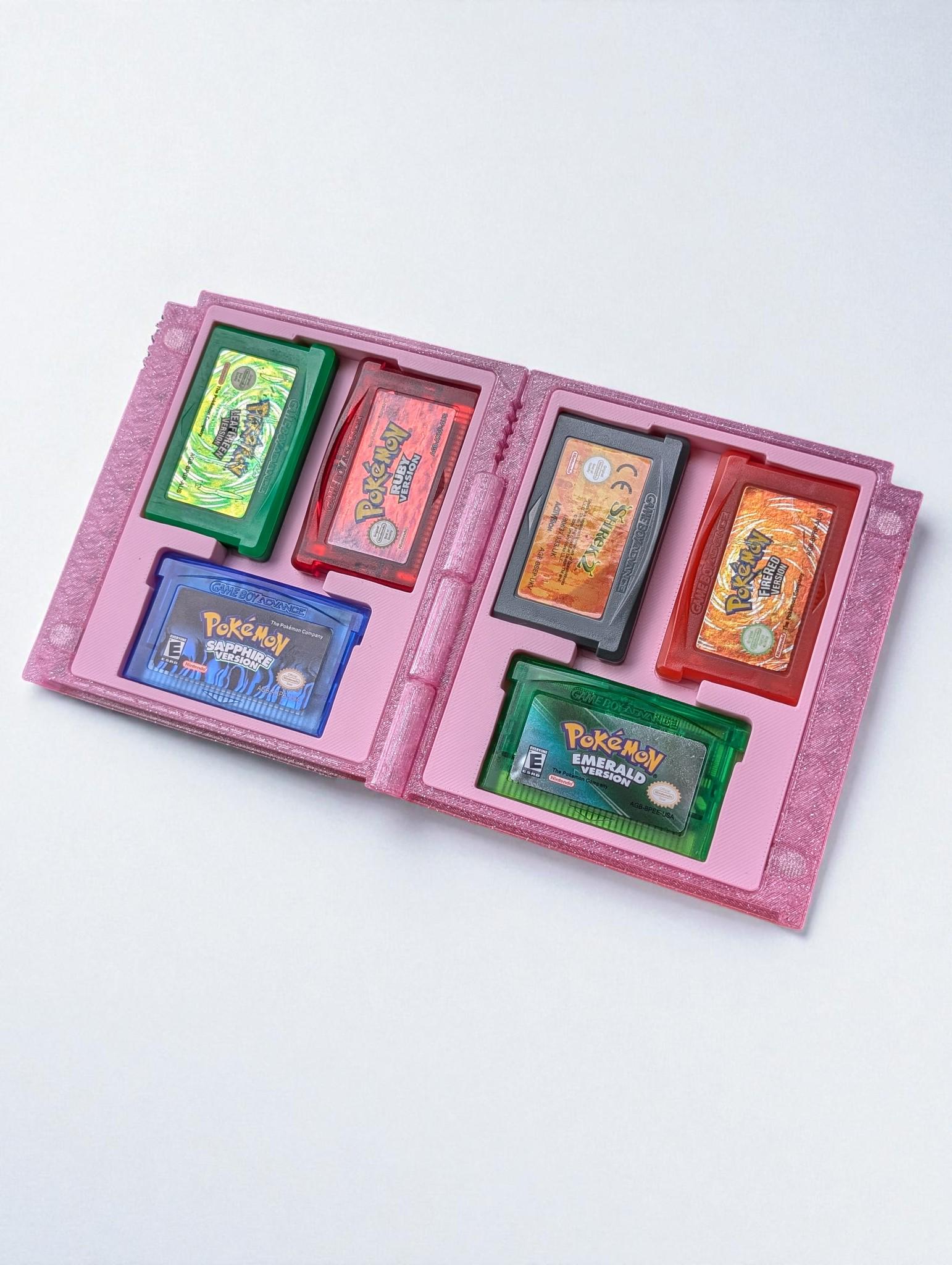 ES- PHONECASEONLINE CARCASA GAMEBOY ADVANCE POKEMON CLEAR PINK NUEVA