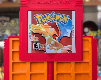 Switch Game Case Pokemon Red - Charizard Nintendo Switch Gameboy cartridge display Case Storage