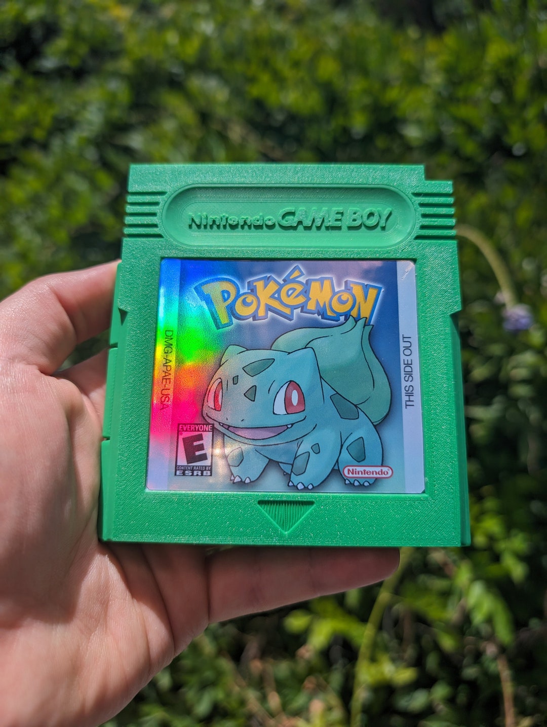 Custom Pokemon Switch/switch 2 Game Case Bulbasaur - Bulbasaur Nintendo ...