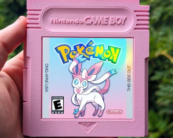 Custom Switch Game Case Pokemon Sylveon - Sylveon Nintendo Switch Gameboy cartridge display Case Storage