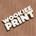 Wookieeprint store logo