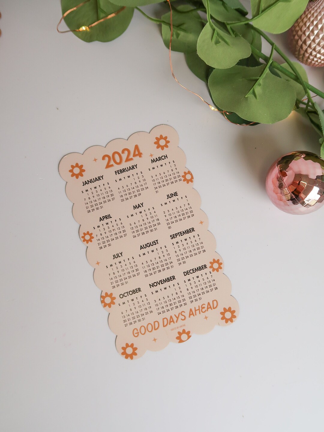 2024 Calendar 12month Fridge Calendar, Calendar Display