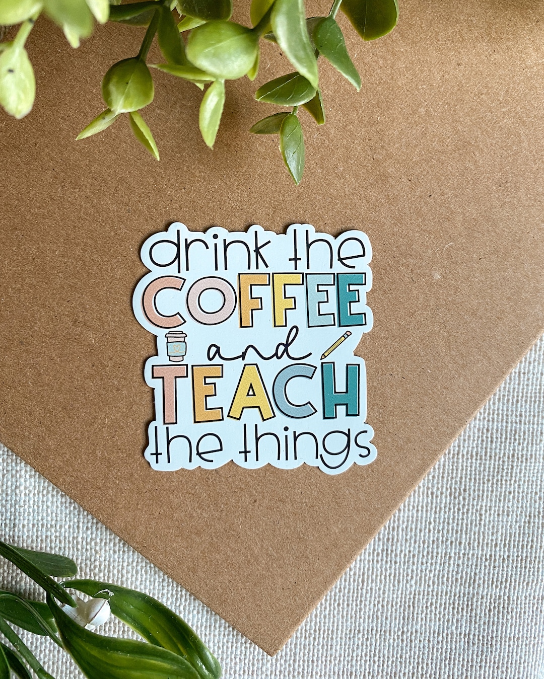 MAGNET Boire du café, enseigner les choses Aimants de réfrigérateur pour  enseignants, décor de classe, aimant de voiture, cadeaux pour enseignants -   Canada