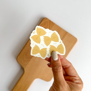 Sticker Pastabilités | sticker pour pâtes, vinyle imperméable, sticker alimentaire, amateurs de gastronomie, autocollants amusants, autocollant alimentaire, fin gourmet, sticker amateur de pâtes
