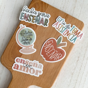 Zweisprachige Lehrer Sticker Pack New 2.0 | Spanisch Erzieher Aufkleber, mehrsprachige Lernende, biliteracy, zweisprachig, lehren Klassenzimmer Aufkleber