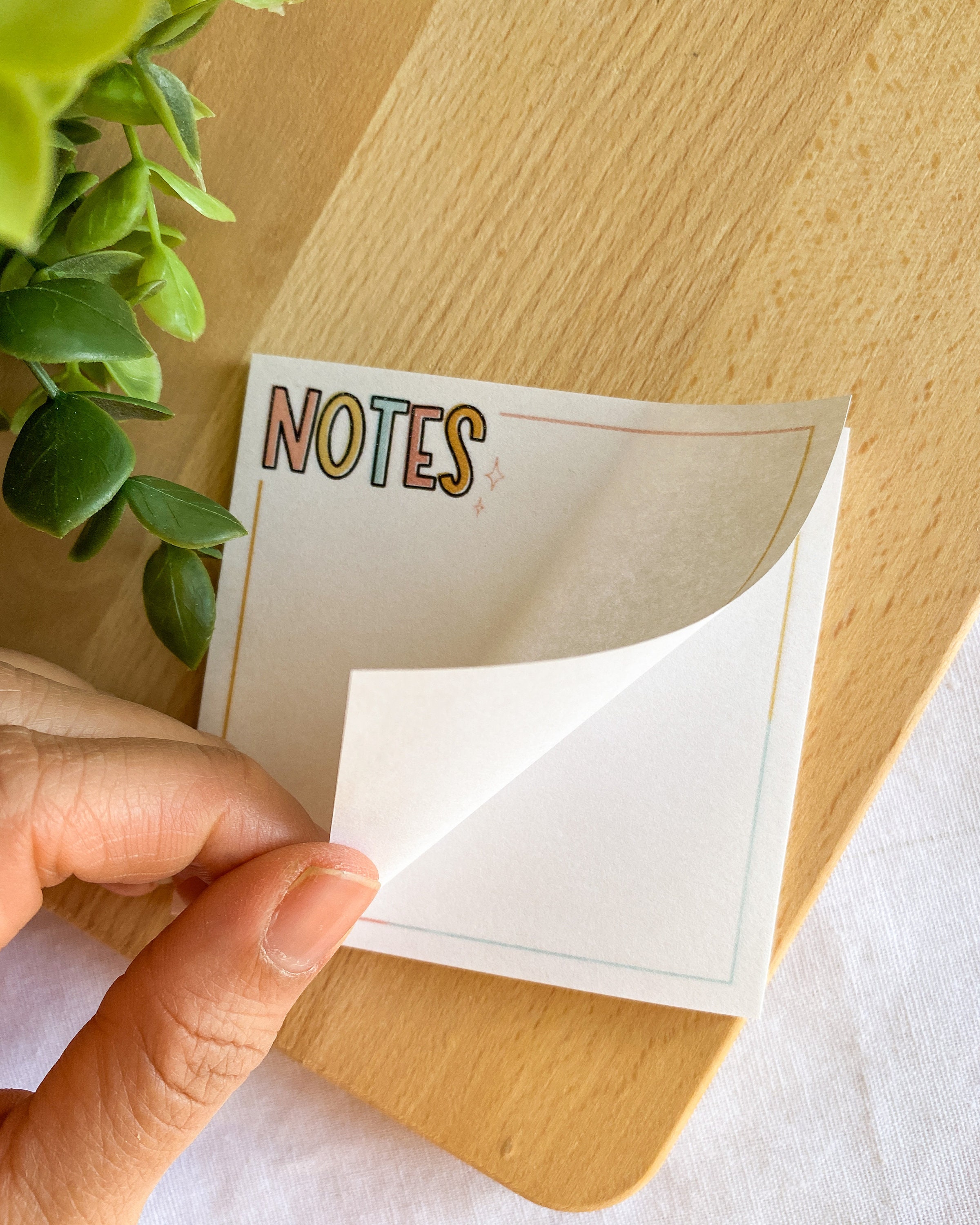 Classic Notes Sticky Notes Mini Notepad, Cute Stationery, Employee  Appreciation Gifts, Post It Notes, Office Essential 