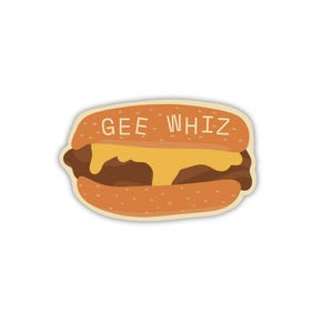 Gee Whiz Cheesesteak Sticker