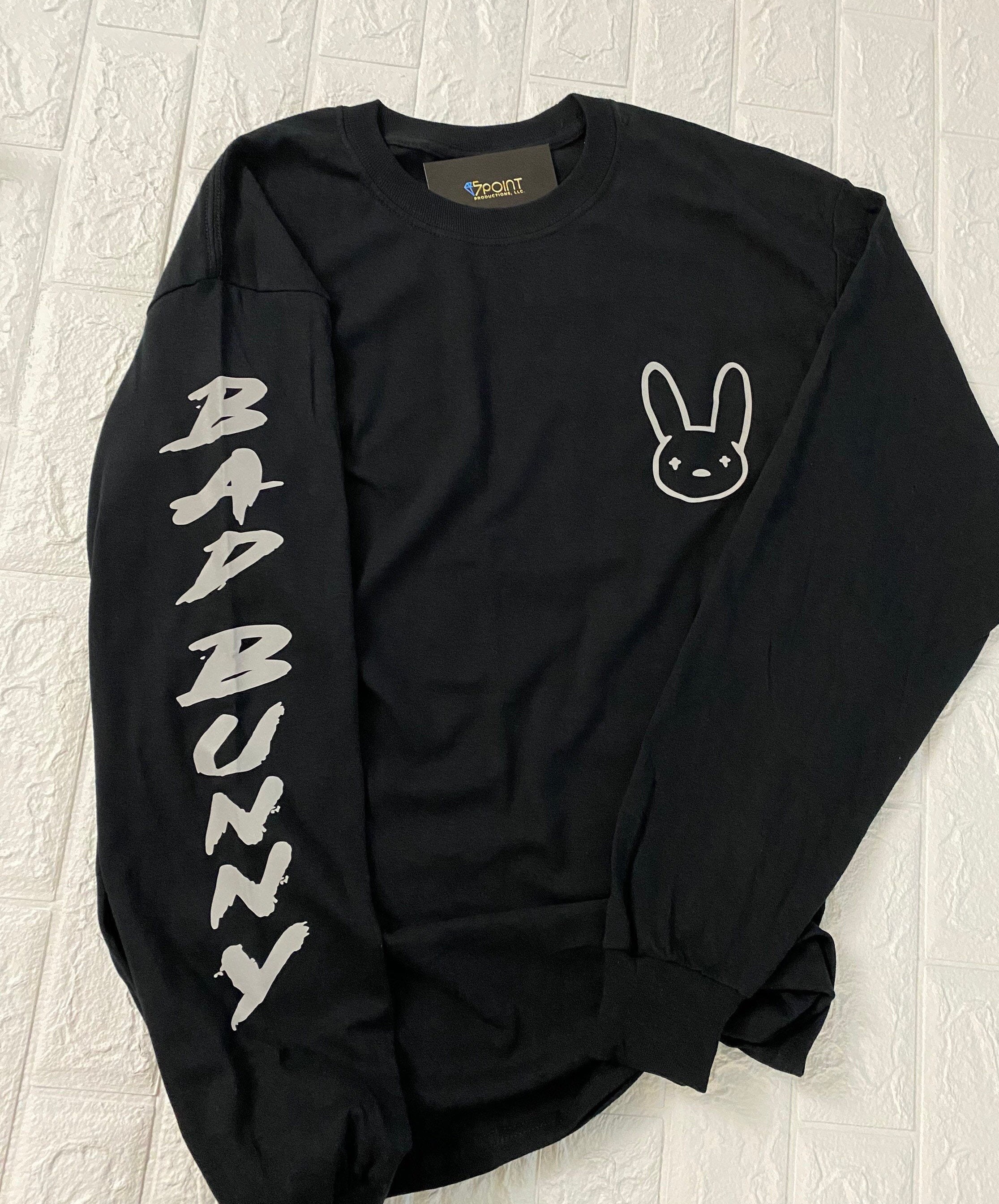Bad Bunny Reflective Shirt Hoodie Sweatpants Bad Bunny - Etsy Singapore