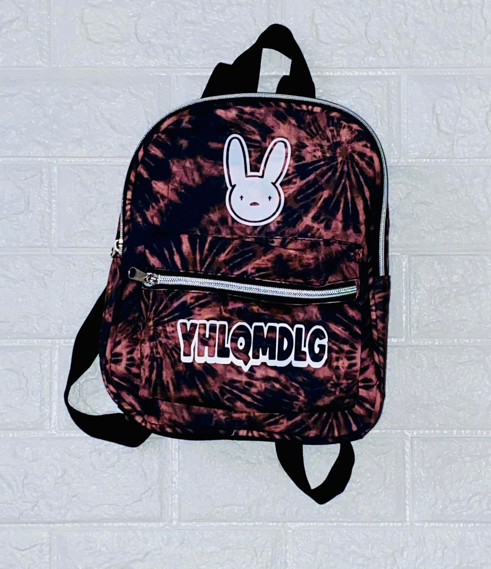 Bad Bunny Backpack Bad Bunny Mini Backpack Bad Bunny Mini Etsy