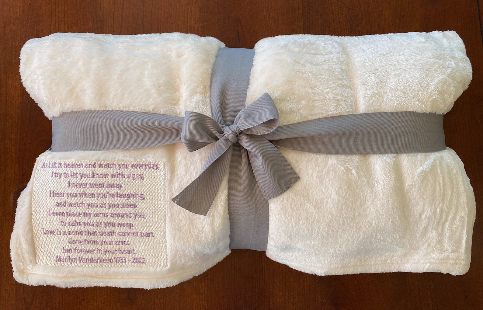 Memorial Blanket Sympathy Gift soft Throw Blanket Etsy