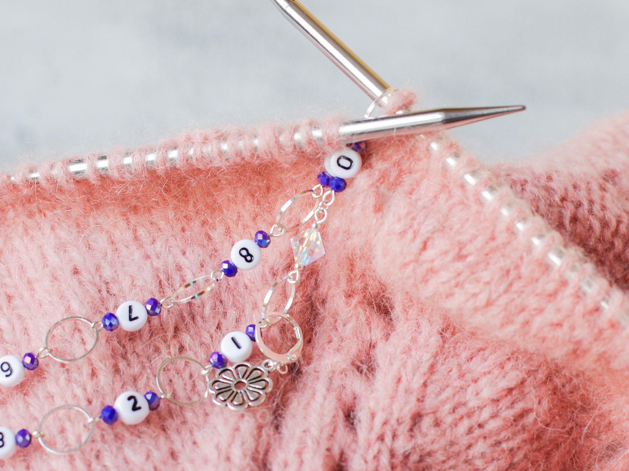 Knitting row counter stitch counter knitting gift for mama Etsy