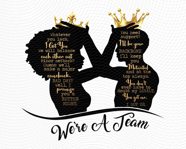 We Are A Team png Love Couple png Valentine gift valentines image 1