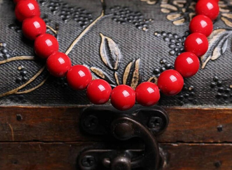 Bracelet for Men Gift for Women 8mm and 10mm Grade AAA Natural Smooth Mashan Jade Gemstone Beaded Bracelet Gift for Husband.