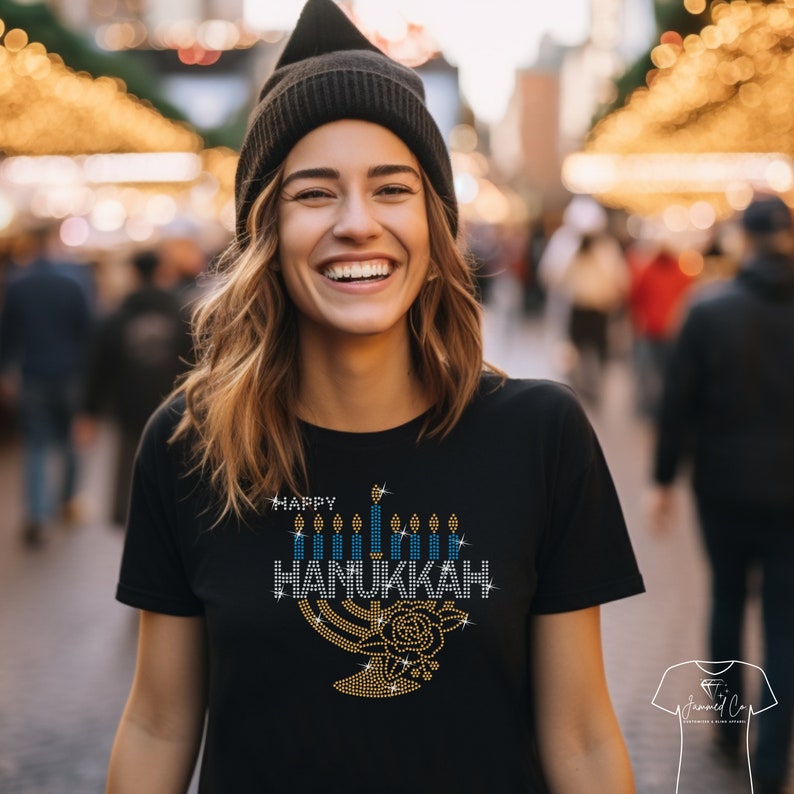 Hanukkah t shirt womens