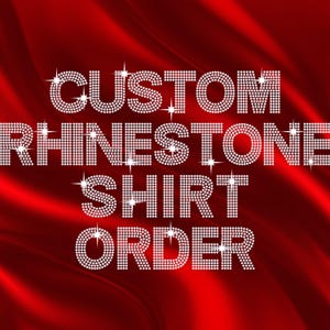 Custom Rhinestone Shirt