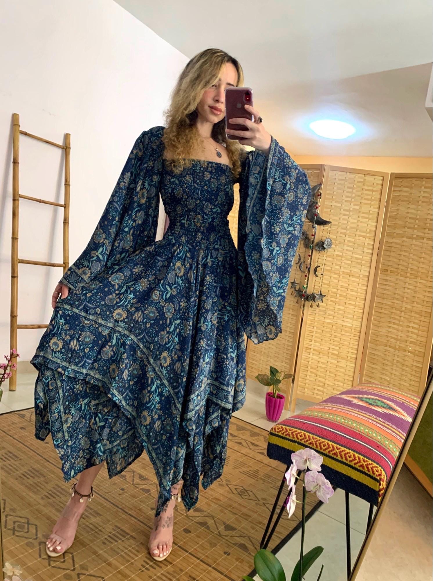 Blue Snowflake Dress