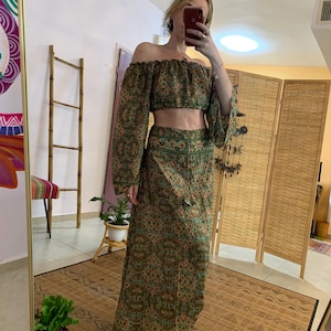 slim fit dress slacks Green Maxi Dress - Morven Maxi Dress - Deep Olive main image 0