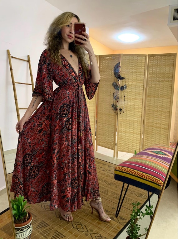 knee length dresses for ladies My Sleeping Gypsy | Flying Home Midi Dress | Pale Blue