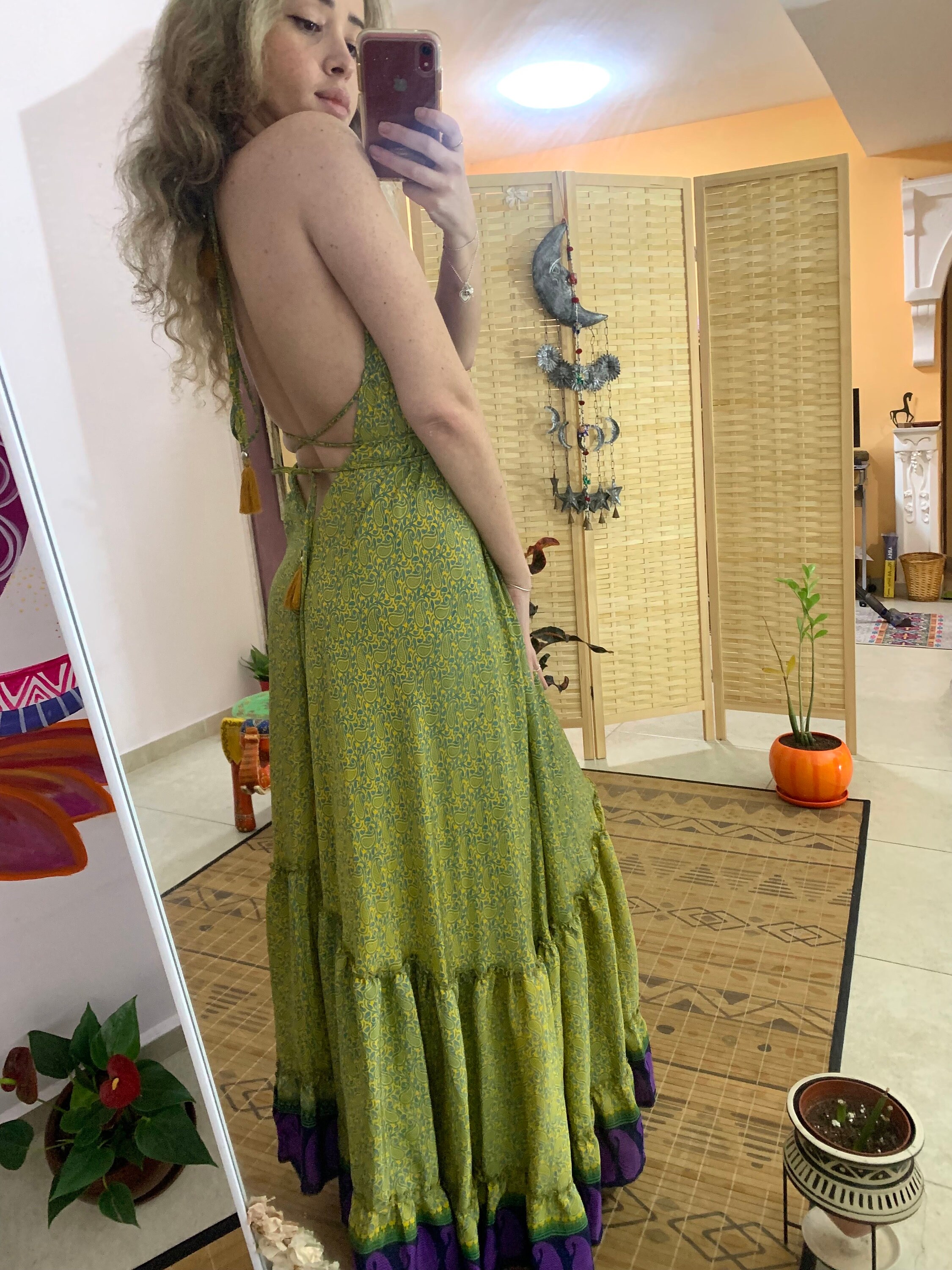 raffles dress designs Pistachio Knit Midi Dress With Raffles Wear Pistachio