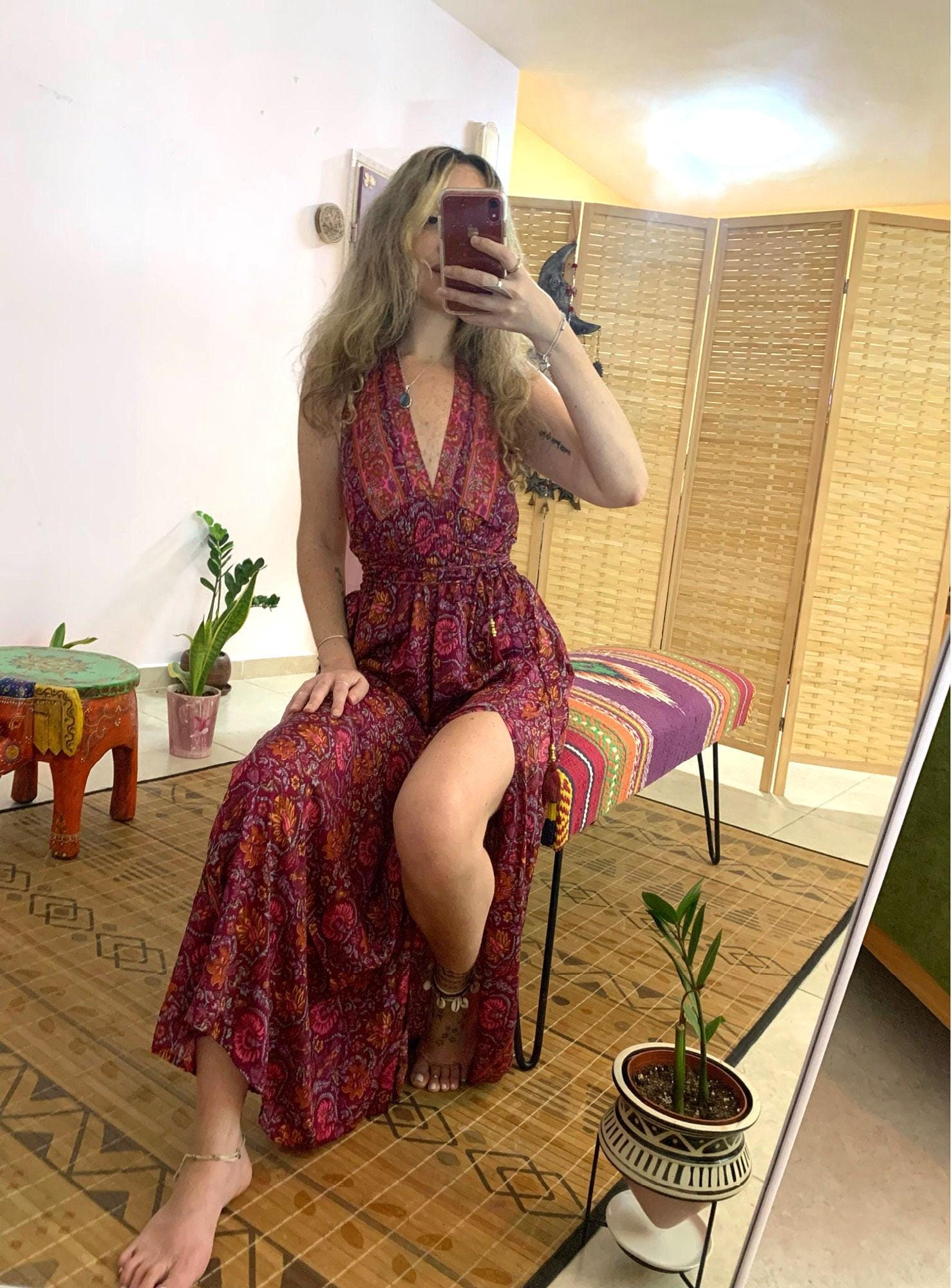 Maxi Split Leg Dress - Etsy Maxi Split Leg Dress - Etsy