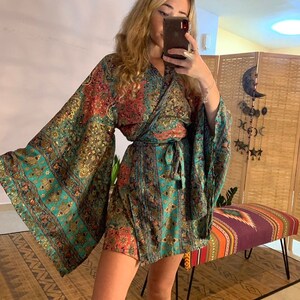 Kimono like dress hot sale