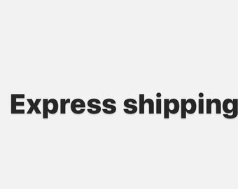 Express shipping arrives in 2-7 working days worldwide | take once and add as many items as you wish to your order |