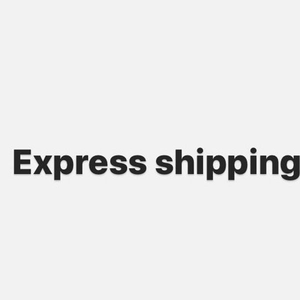 Express shipping arrives in 2-7 working days worldwide | take once and add as many items as you wish to your order |