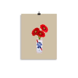 Daisies in Pabst Poster