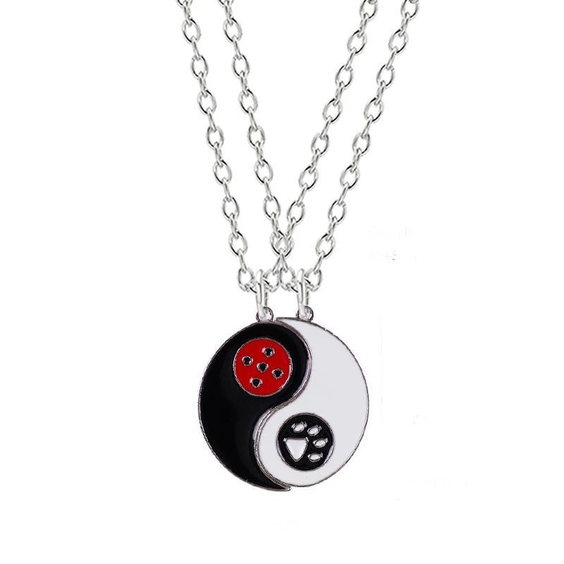 Miracle BFF Ladybug and Cat Noir Pendant Necklace Two Best | Etsy