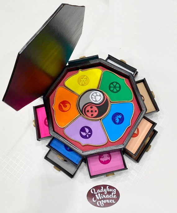 Large Miracle Box for all Miraculouses Master Fu Etsy