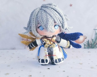 Phainon Amigurumi Doll, Honkai Star Rail Plush, Handmade Fan Art