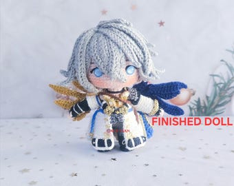 Muñeca Phainon Amigurumi, Felpa Honkai Star Rail, Fan Art hecho a mano