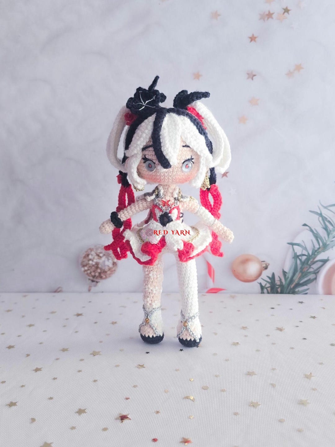 Wave Mck Crochet Doll Wuthering Waves Inspired, Handmade Cotton Amigurumi - Etsy ...
