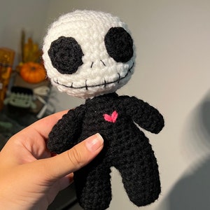Crochet Jack the Skellington Pattern