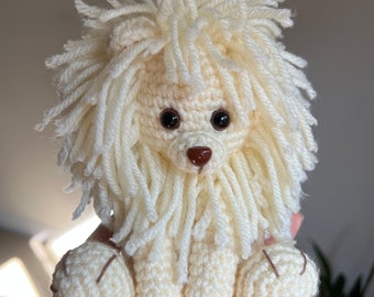 Crochet Lion PDF Written Pattern (digital item)